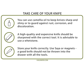 Take care of your knife