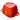 Staub Keramik Cocotte Paprika 12 cm, Orange-Rot 40500-325-0