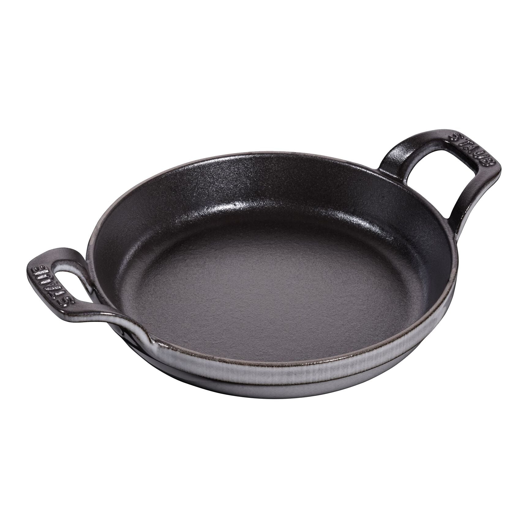 Baking dish Staub round 16 cm, Graphite grey 40509-552-0
