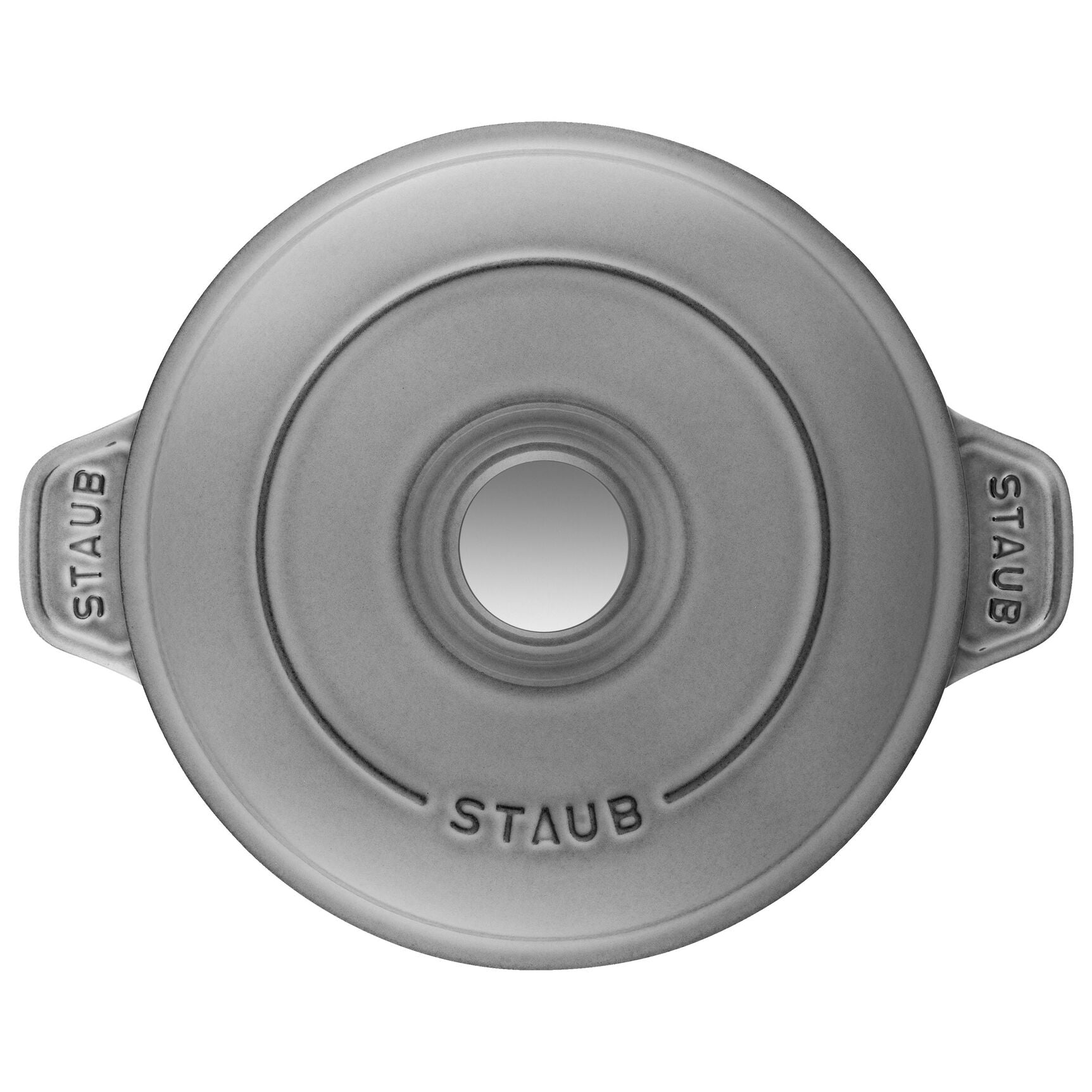 Staub Round Covered 20 cm, Graphite grey 40509-578-0