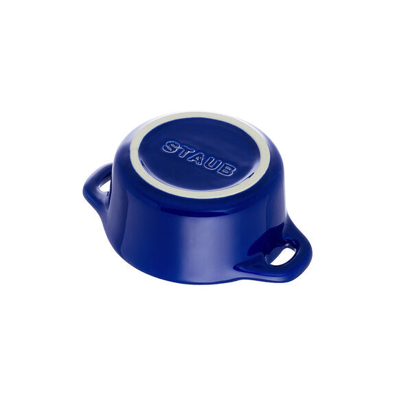 Staub Mini Round Cocotte, 10 cm, Dark Blue 40510-786-0