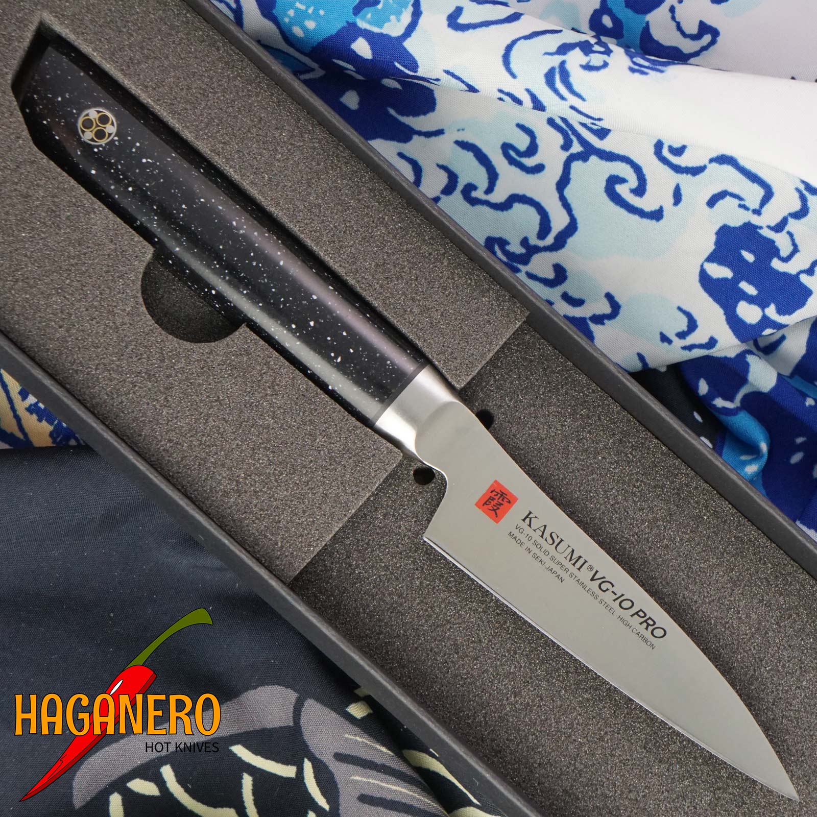 Paring Vegetable knife Kasumi VG10 Pro 52008 8cm