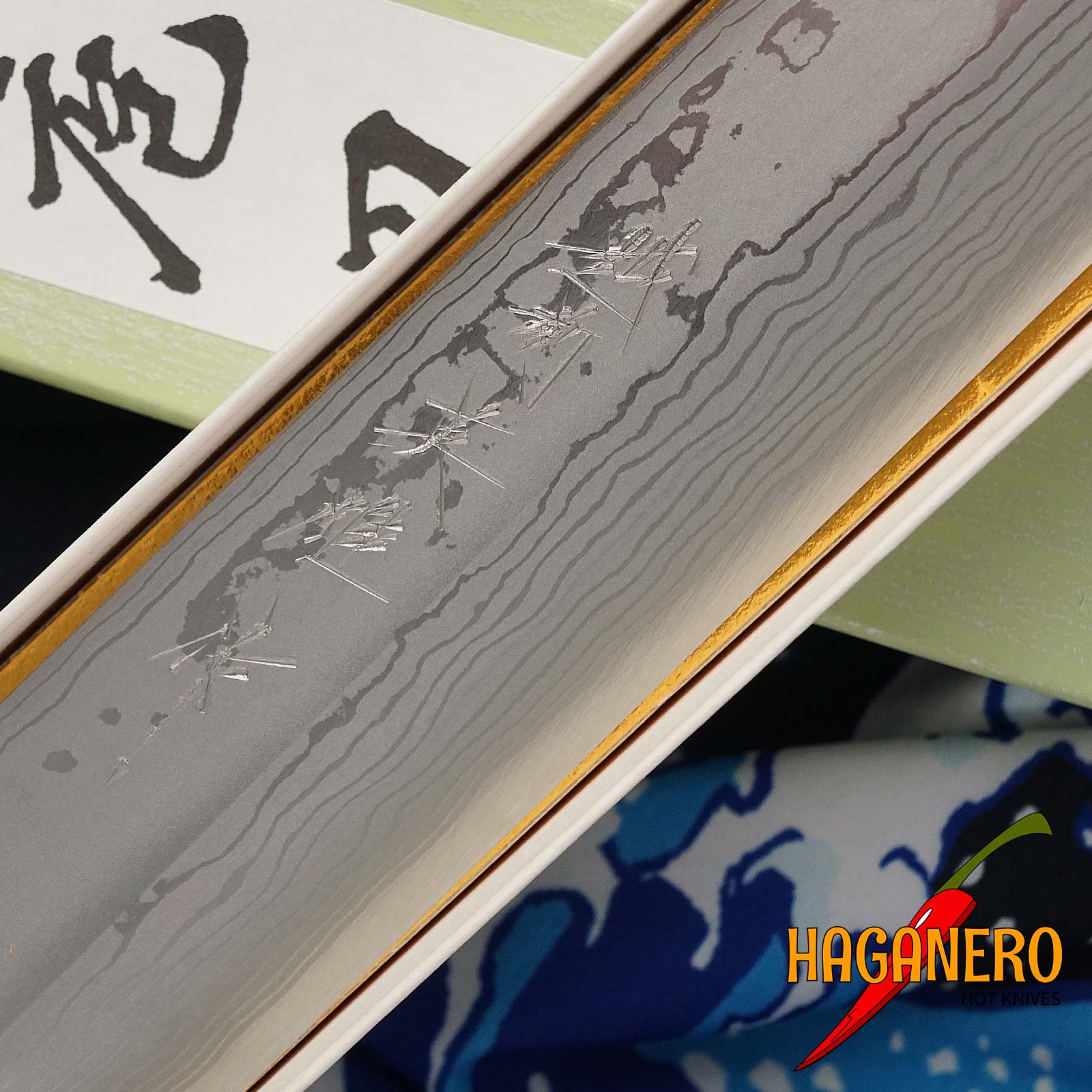 Kiritsuke japanisches Küchenmesser Hideo Kitaoka 11 Layered Shirogami CN3217 27cm