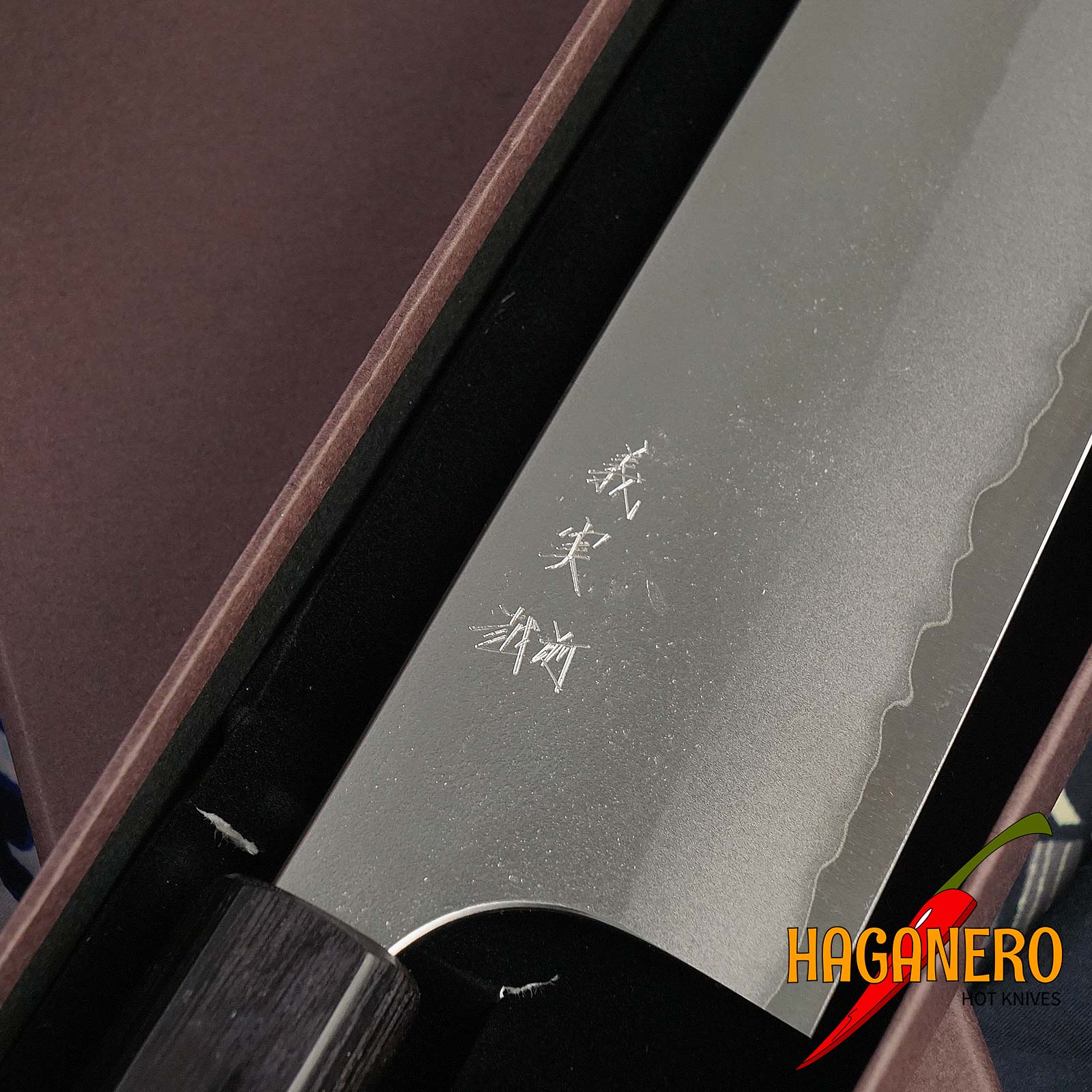 Gyuto japanisches Küchenmesser Yoshimi Kato Aogami super D-506 24cm