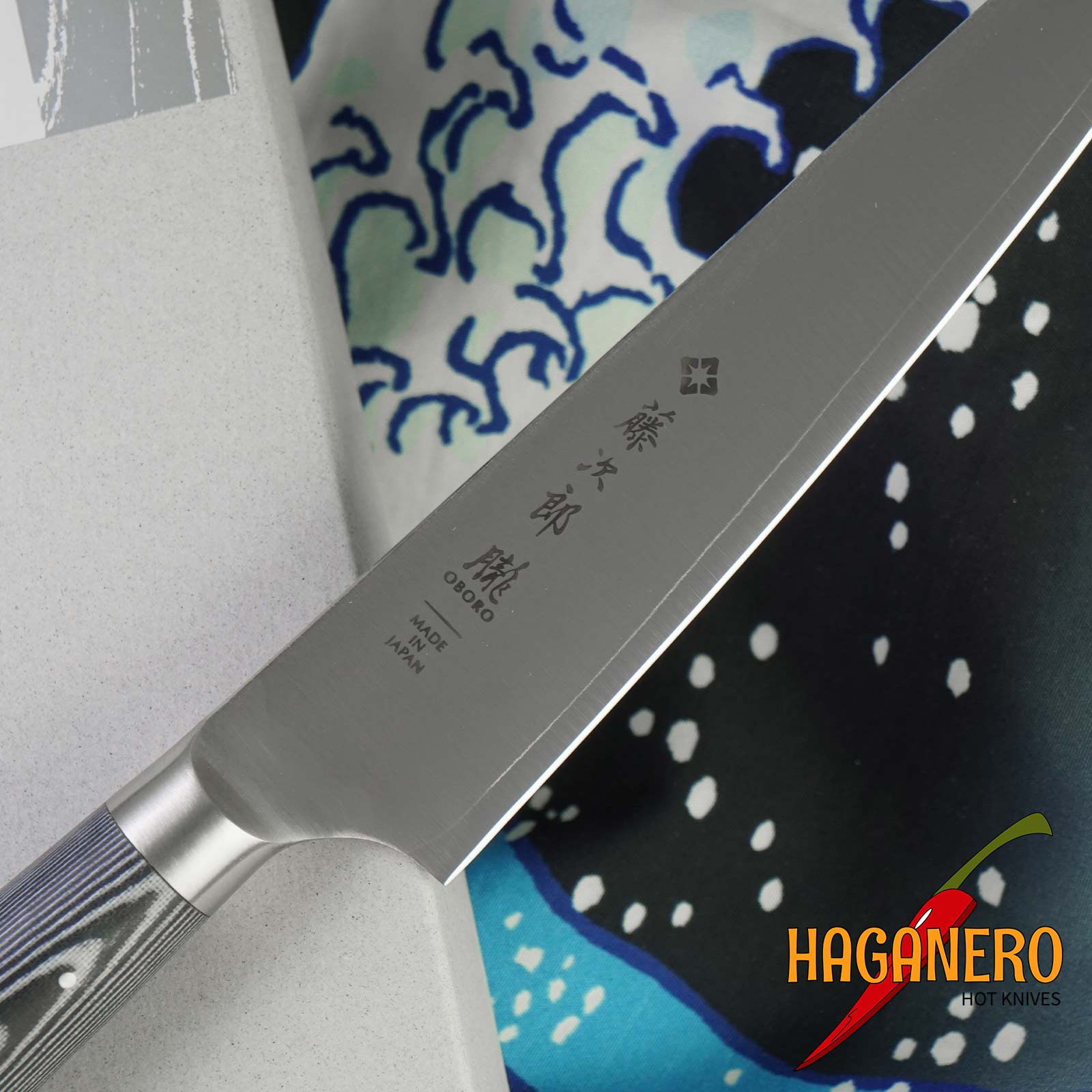 Japanisches Küchenmesser Tojiro OBORO Petty F-1310 13,5 cm