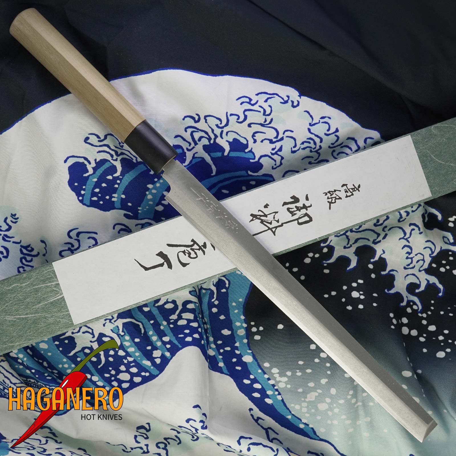 Japanese kitchen knife Tojiro Shirogami Tako-Sashimi F-912 24cm