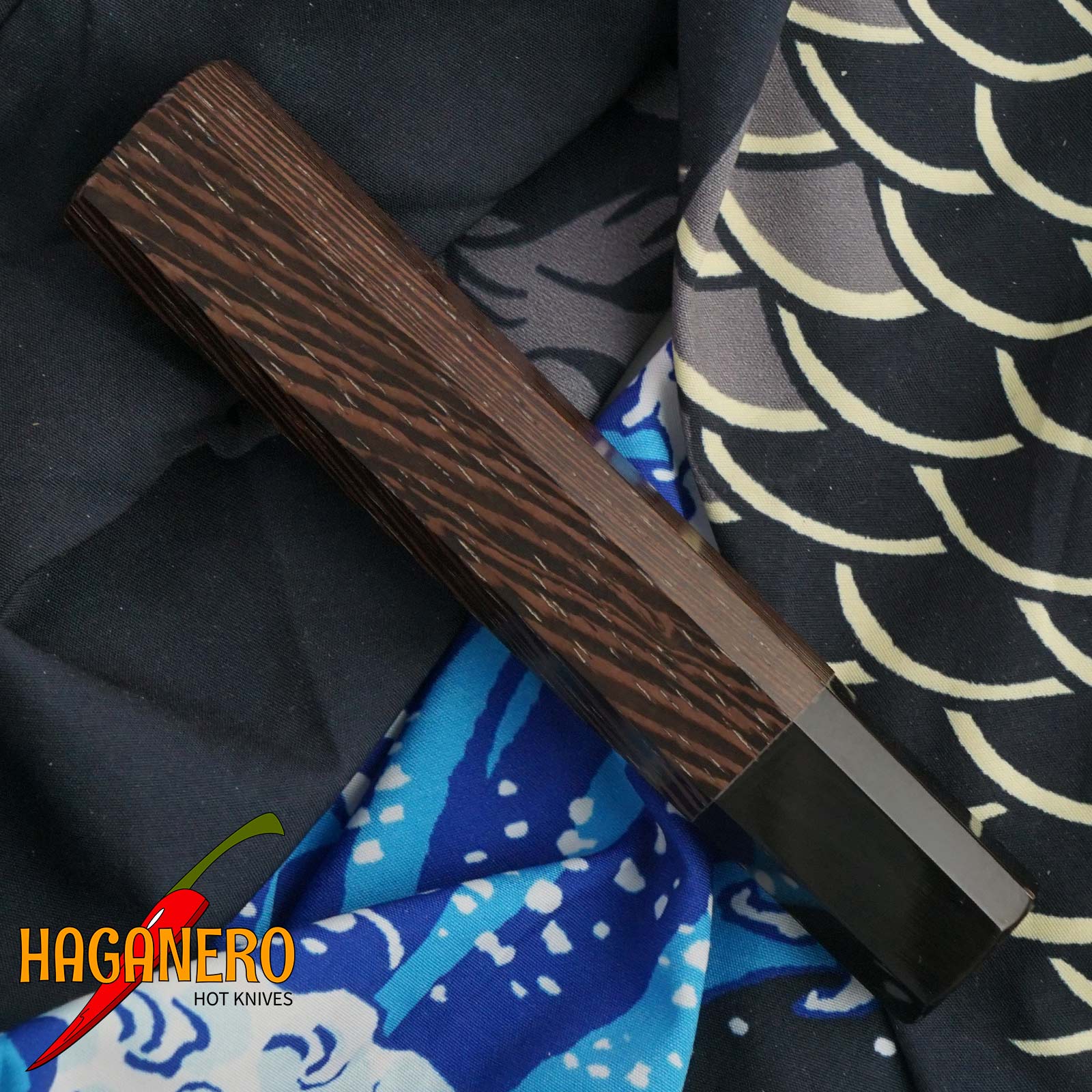 Handle for gyuto 21 cm knives, wenge HG21W
