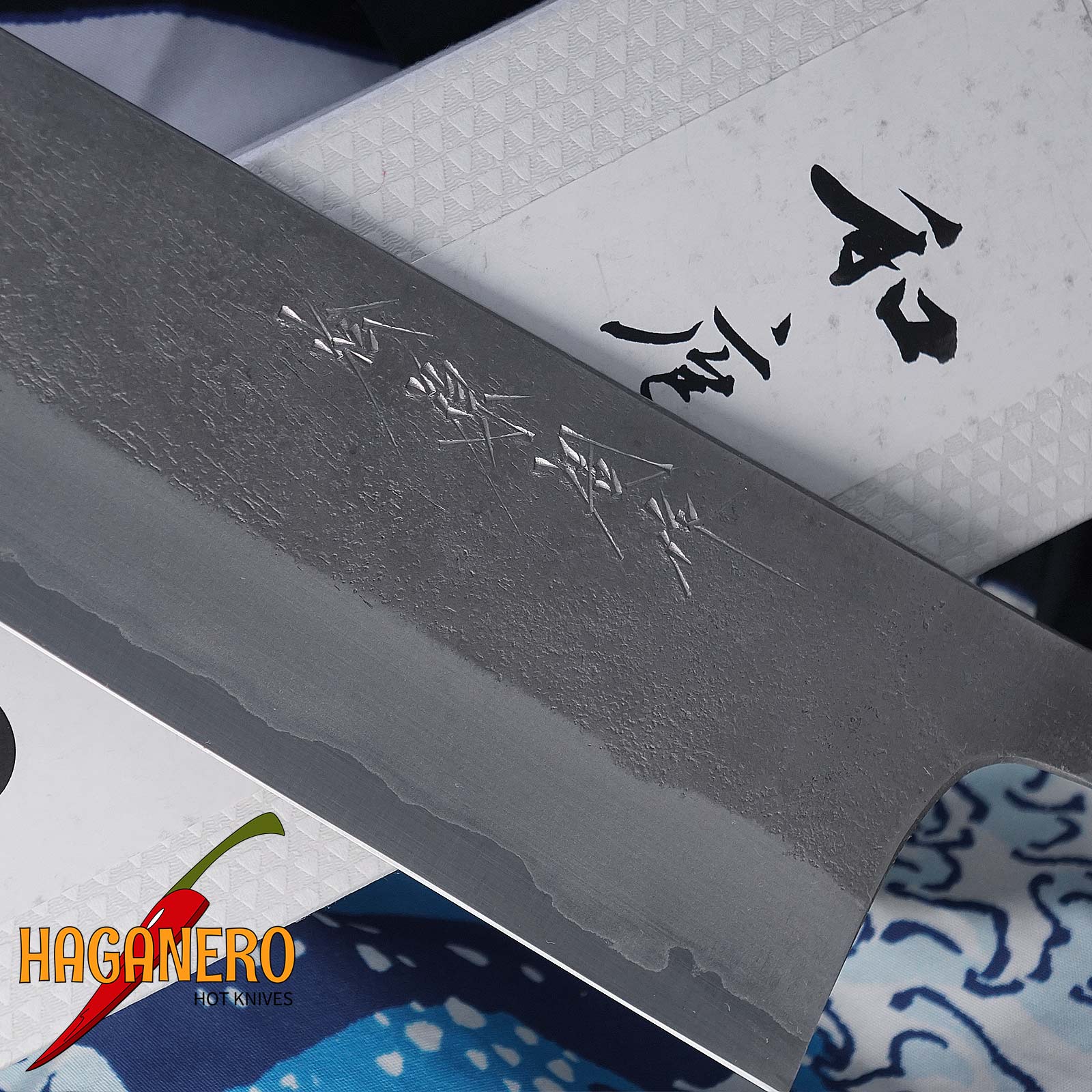 Gyuto japanisches Küchenmesser Matsubara Hamono Aogami KT-205 24cm