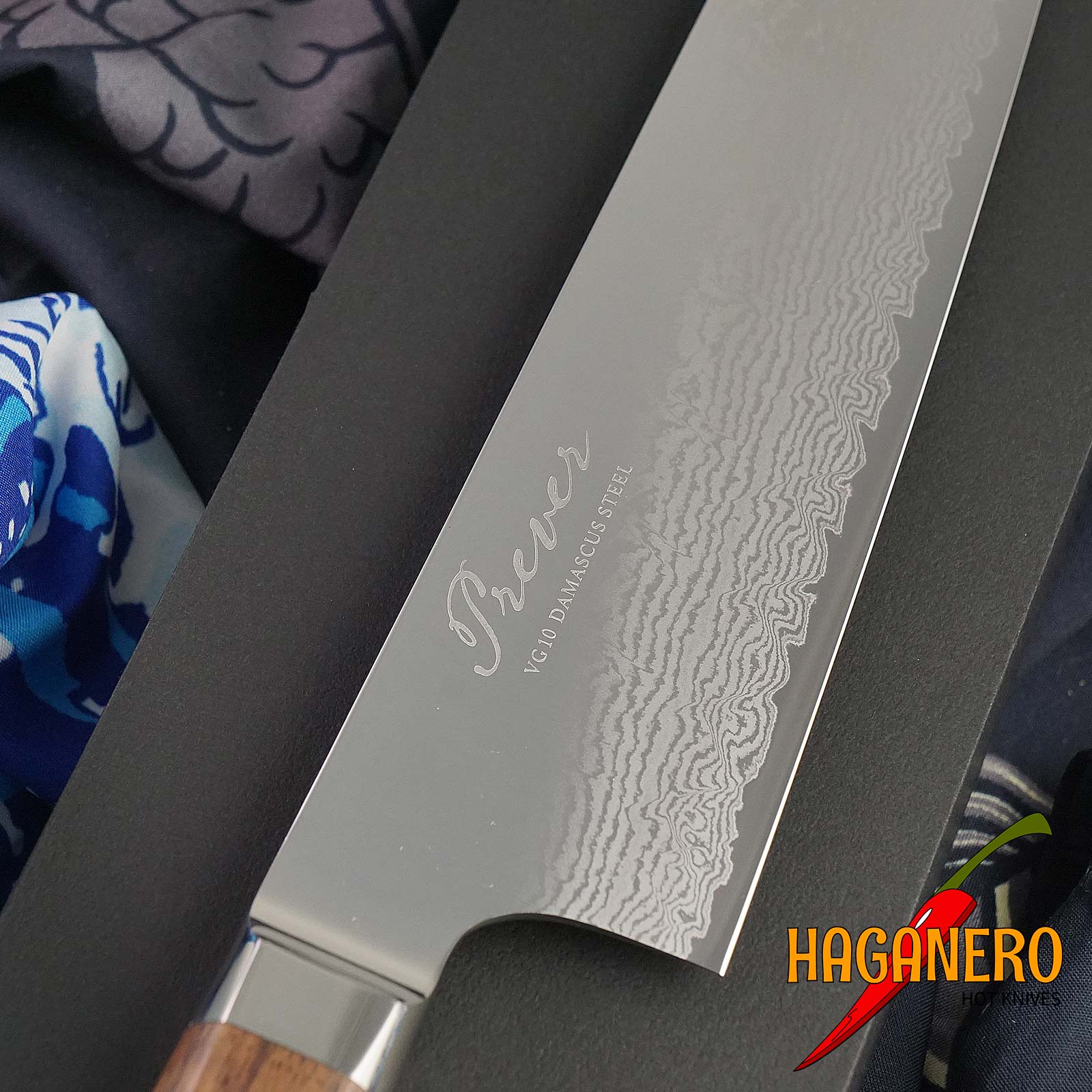 Gyuto Japanese kitchen knife Ryusen Hamono Prever PV102 21cm
