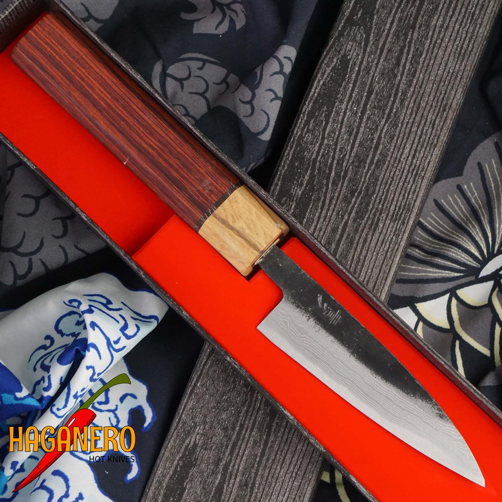 Japanese kitchen knife Tsutomu Kajiwara Petty TK-1111 9cm