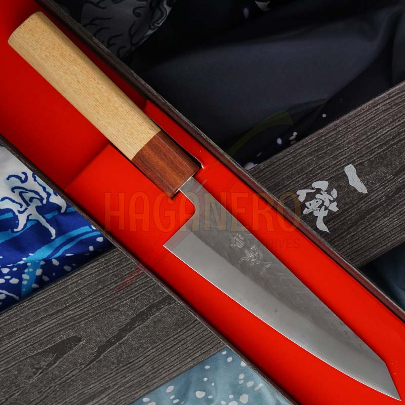 Japanese kitchen knife Ittetsu Tadafusa OEM Honesuki IS-47 15cm