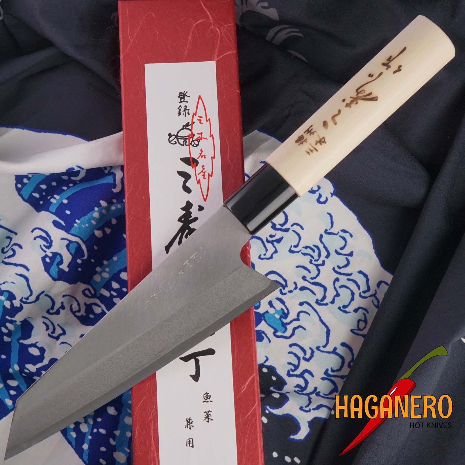 Bunka Japanese kitchen knife Misuzu Hamono M01 16cm