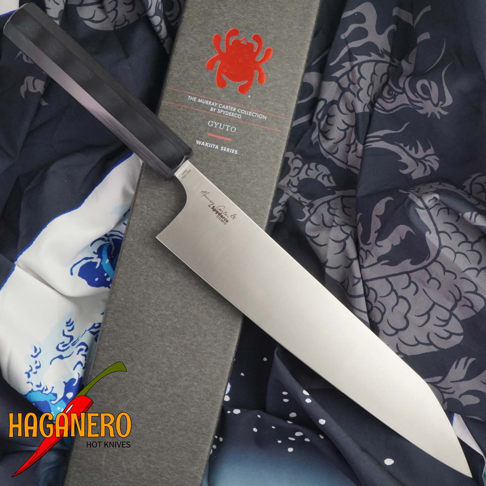 Chef knife Spyderco Wakiita Gyuto SCK19GP 25.6cm